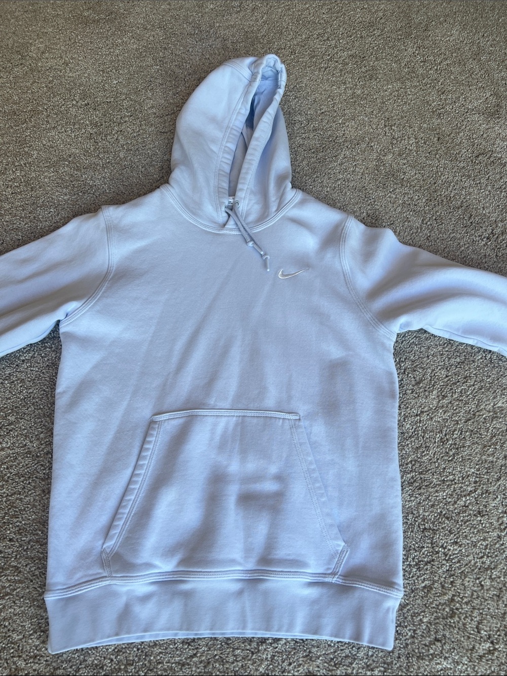 Nike Men’s Light Purple Hooded Sweatshirt